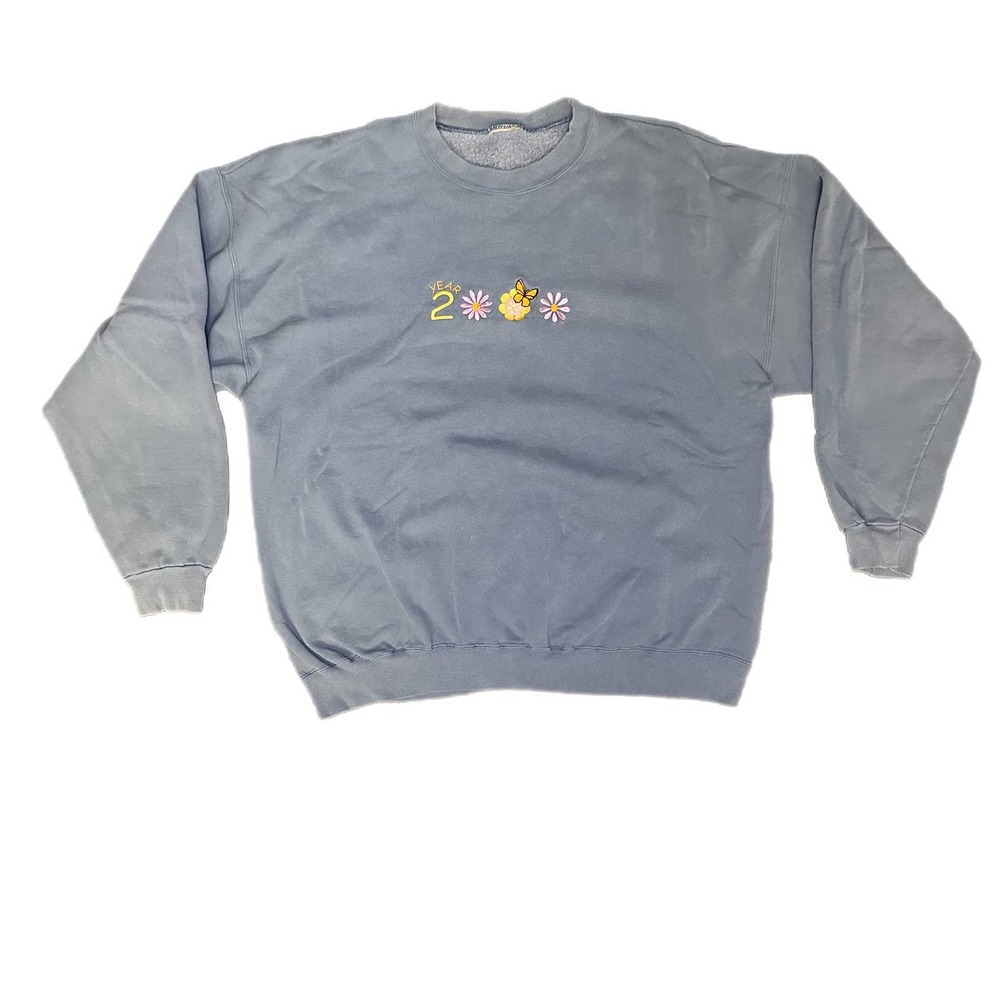 Y2K Year 2000 Oversized Sweatshirt